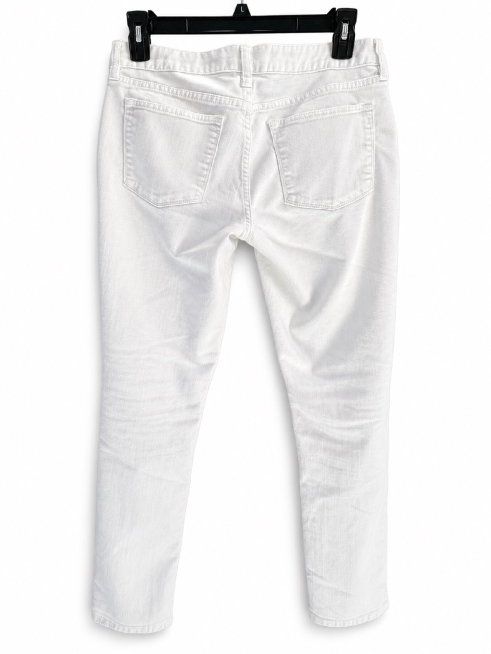 J. Crew White Ankle Low Cut Skinny Jeans- Like New- EUC - Picture 4 of 6